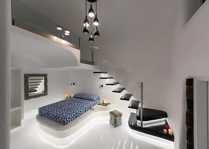 Santorini Traditional Apt With Private Hot Tub Apartamento